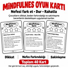 Yılmazcan Aile Danışmanlık Duygu Farkındalığı Oyun Kartı (Mindfulness)