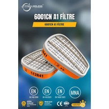 Titech Airless 6001CN A1 Organik Gaz ve Buhar Maske Filtresi
