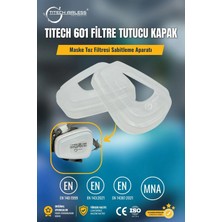 Titech Airless TITECH 601 Filtre Tutucu Kapak – Maske Toz Filtresi Sabitleme Aparatı