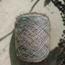 Kırlangıç Çift Kat Mini Pullu Kid Moher Karışımı Tasarım El Örgü Ipi 130 gr