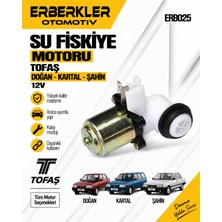 ERBERKLER Tofaş Doğan Şahin Kartal Uyumlu Su Fiskiye Motoru 12v
