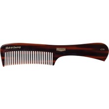 Deluxe Ct9 Styling Comb, Erkekler Için Düz Saplı Tarak, Hassas ve Kontrollü Şekillendirme Için Ideal, Orta Uzunluktaki Ila Uzun Saçlar Için