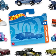 Wheels Tekli Arabalar, Geniş Ürün Yelpazesi, Oyuncak Araba Koleksiyonu, 1: 64 Ölçek, 5785 Çok Renkli