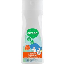 Doğal Duş Sabunu Portakal Kokulu Canlandırıcı Duş Jeli 6 Değerli Bitki Vegan 300 ml