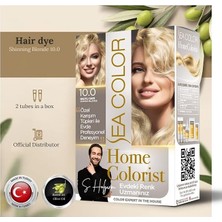 Color Home Colorist Set Saç Boyası 10.0 Işıltılı Sarı Shınıng Blonde