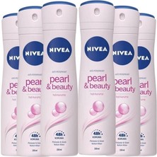 Pearl&beauty Kadın Sprey Deodorant 150 ml x 6 Adet Avantajlı Paket