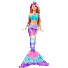 Dreamtopia Işıltılı Deniz Kızı Barbie™ Işıltılı Deniz Kızı Bebek, Işıklı, 3-7 Yaş HDJ36