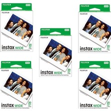Instax Wide Instant Folyo Fuji Instax Wide 210 200 100 300 Için 5 Adet