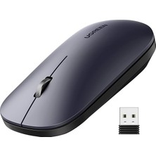 Kablosuz Fare, 2,4 Ghz USB Bağlantısı, Maks. 4000 Dpi, 18 Ay Pil Ömrü. Pc, Mac, Dizüstü Bilgisayar, Windows 11, 10, 8.1, 7, Macos, Linux ile Uyumlu (Siyah)
