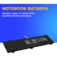 Ümit Maker Monster Tulpar T7 V20.6.1 15.2V 62.32WH Notebook Batarya
