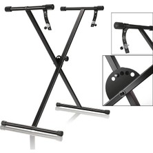 Serisi Tek Katmanlı Taşınabilir Tek-X Klavye Standı, Kilitleme Kayışları, APL1157