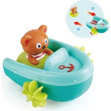Kurmalı Yüzen Ayıcık Banyo Oyuncak Seti – Bebek ve Çocuk Küvet ve Duş Oyuncağı