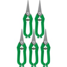 (5 Adet) Narenciye Üzüm Bağ Budama Makası 19 cm (Yeni) Yz-53