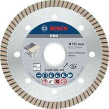 Professional Accessories Best Serisi Seramik Için, Extra Temiz Kesim Turbo Segman Elmas Kesme Diski 115 mm