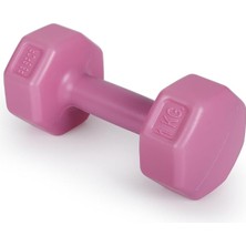 Spor 2 x 1 kg Dambıl Pembe (Özel Plastikten Üretilmiştir)