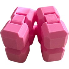 Infinity Stres Küpü – Sonsuz Hareketli Fidget Küp, Bilek Parmak Güçlendirici, Stres ve Anksiyete Azaltıcı (1, Pembe)