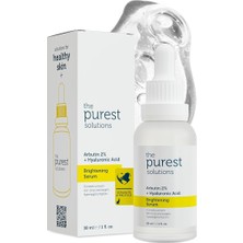Purest Solutions, Leke Karşıtı ve Leke Görünümü Önleyici Arbutin Cilt Bakım Serumu 30 ml (Arbutin%2 + Hyaluronic Acid)