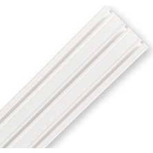 3 Raylı Korniş Perde Rayı Kaliteli Sağlam Ambalaj (230 Cm)
