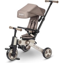 4in1 Katlanabilir Bisiklet Latte, 6 Aydan 6 Yaşa Kadar, 360° Dönebilen Koltuk, Ebeveyn Kontrol, Akıllı Kilitleme Freni