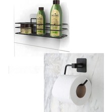 Banyo Düzenleyici Seti, Duş Rafı ve Tuvalet Kağıdı Tutucu (2liset)