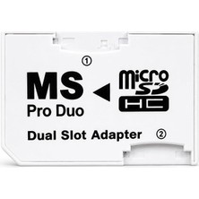 Sd Memory Stick Pro Duo Çevirici Dönüştürücü Hafıza Kartı Adaptörü