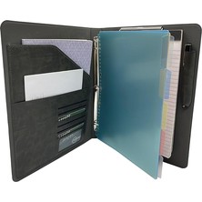Renkli Klasörlü, Iş ve Röportaj Padfolio, 3 Halkalı Klasör, Pano