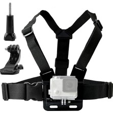 Göğüs Kemeri Dağı Ayarlanabilir Göğüs Kemeri J Kancalı Kemer Gopro Hero 13 12 11 10 9 8/akaso EK7000 Brave 4 7/vemont/wolfang/surfola/ıcefox Aksiyon Kamera Aksesuarları