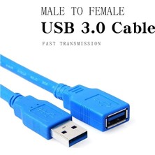 4626 USB 3.0 Dişi Erkek Uzatma Uzatıcı Ara Kablosu 1 Metre