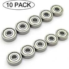 Magnet 10 Adet 625ZZ Rulman - Metal Mühürlü Çok Amaçlı Bilye Rulman - 5X16X5 Ölçülerinde