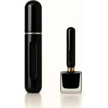 Şişesinden Çanta Içi Mini Doldurulabilir Seyahat Cep Yedek Parfüm Şişesi 5 Ml, Makyaj Organizer, (1 Adet) (Bronz)