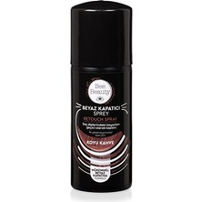 Beauty Beyaz Kapatıcı Sprey, Kahve, 75 ml
