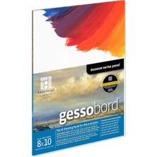 Art Supply Müze Serisi Gessobord, Beyaz, 8X10