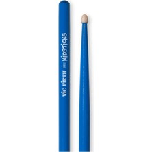 Kıds Baget (Çift) Kidstick Blue, Hıckory, Mavi Çocuk Bageti 3-8 Yaş Için