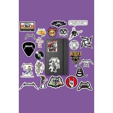 Rock Sticker Paketi/bullet Journal Defter Çıkartma Ajanda Laptop Etiket