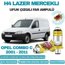 OtoÇizgi Opel Combo C 2001 - 201 Lazer Mercekli Ufuk Çizgili Far Ampulü Araç Motosiklet LED Şimşek Etkili