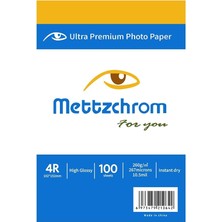 10X15CM Ultra Premium Parlak Fotoğraf Kağıdı 100 Sayfa