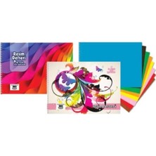 Resim Defteri Fon Kartonlu 25X35 cm 10+10 Yaprak 301510-99