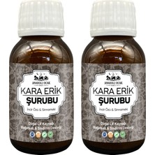 Salmore Amasya Kara Erik 2 Adet, Incir Özü & Sinameki Kompleks 50 ml – Doğalprebiyotik, Bağırsaktemizliği, Kolondetoksu & Ödemve Şişkinlikgiderici Bitkiselşurup