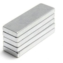 Magnet 5 Adet 30MM x 10MM x 3mm Köşeli Süper Güçlü Neodyum Mıknatıs