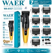 farissu Waer WA-6157 Profesyonel Saç Kesme Makinesi 9000 Rpm 7 Taraklı