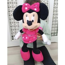 Kalite Minnie Mouse - Mickey Mouse Figür Peluş Büyük Boy 45 cm Minie-Mikiy, LRS5650656985265