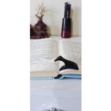 Kitap Tutucu Klips, Reçine, Sayfa Açık Tutma Aparatı, Okuma Yardımcısı