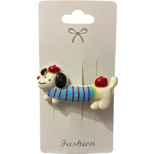 Sevimli Köpek Figürlü Mandal Toka (Model-2)