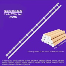 Elektronik LED Bar Takım Vestel 32HD7100 ile Uyumlu