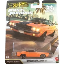Wheels Premium Series 25.yıl Özel Fast & Furious 1970 Dodge Challenger R/t HNW46 - JHW64