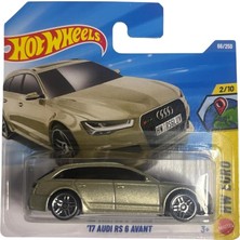 Wheels Tekli Arabalar '17 Audı Rs6 Avant JJK90 (Kısa Kart)