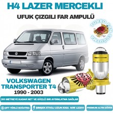 OtoÇizgi Volkswagen Transporter T4 1990 - 2003 Lazer Mercekli Ufuk Çizgili Far Ampulü Araç Motosiklet LED Şimşek Etkili