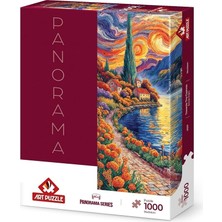 Puzzle Selviye Doğru 1000 Parça Panorama Puzzle