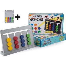 Master Abacus Rubik Abaküs Montessori Zeka Oyunu Renk Algoritma Oluşturuculu