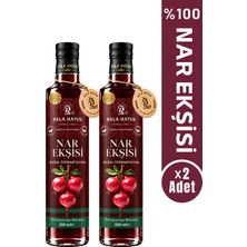 Bala Hatun Nar Ekşisi 350G - %100 Nar Özü, Katkısız ve Koruyucusuz - Pomegranate Molasses (2'li)